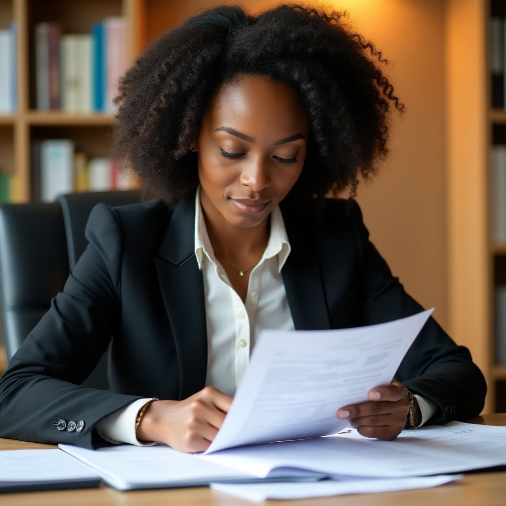 Portrait of legal specialist instructor