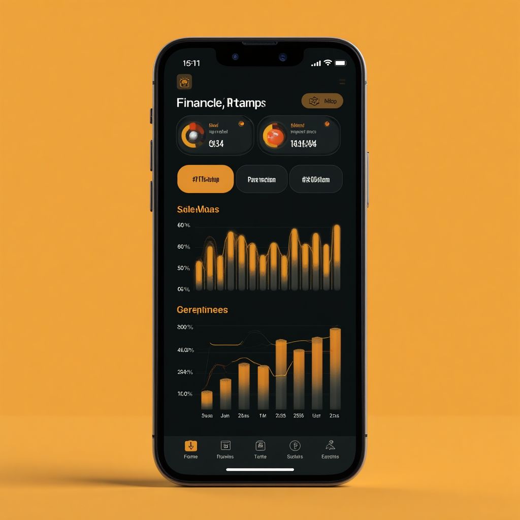 Nepmen mobile app interface showing expense tracking