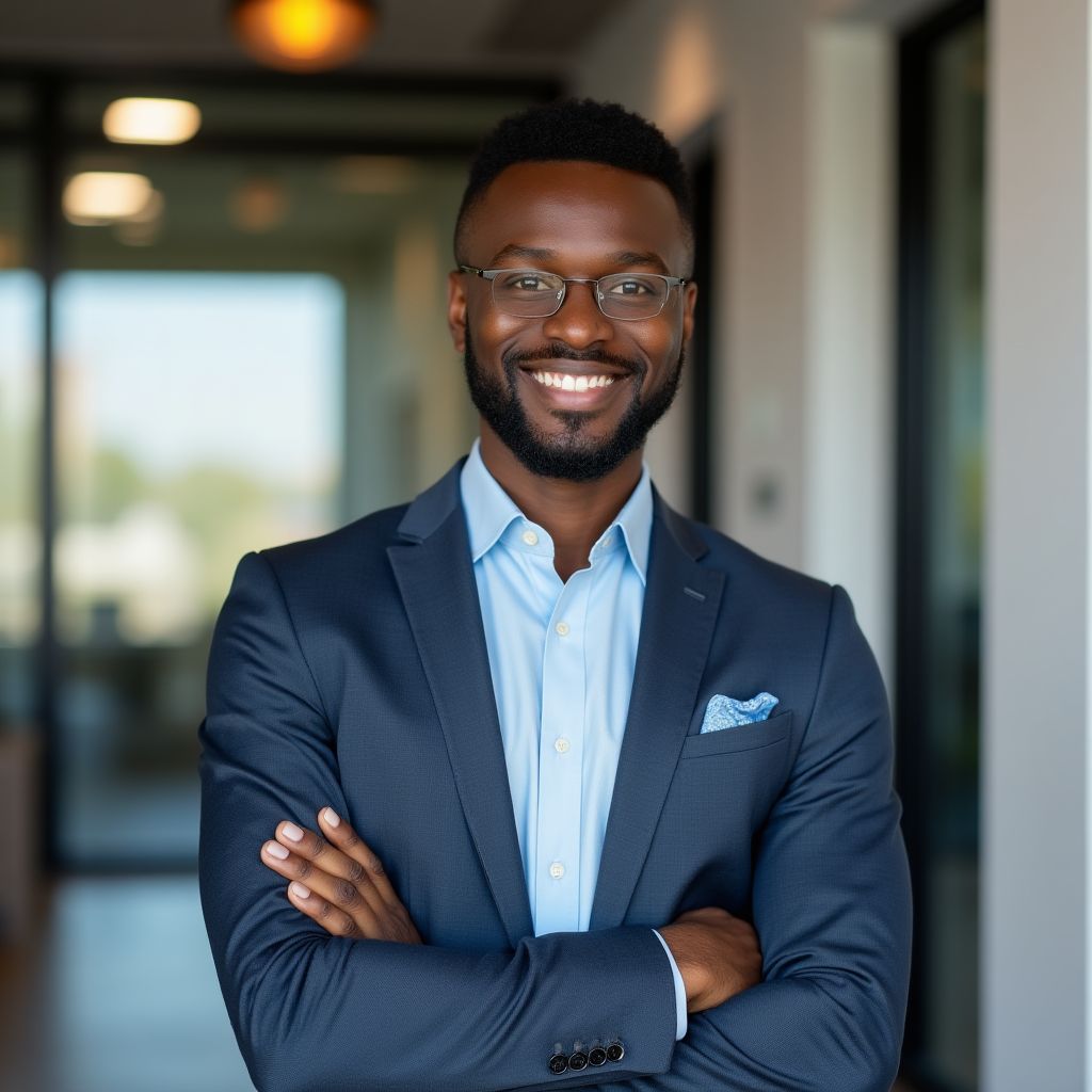 Portrait of Kwame Boateng